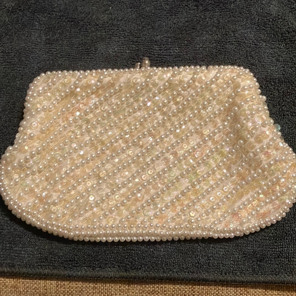 Small beaded clutch